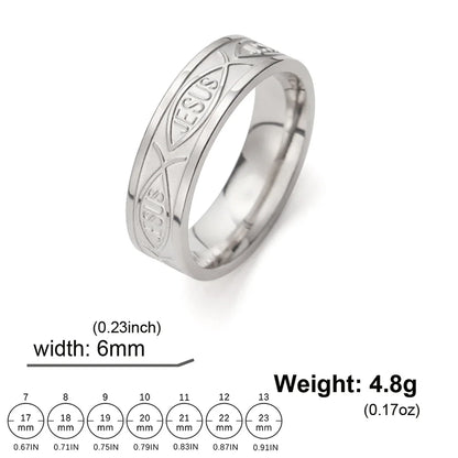 Bague En Acier Inoxydable pour couple