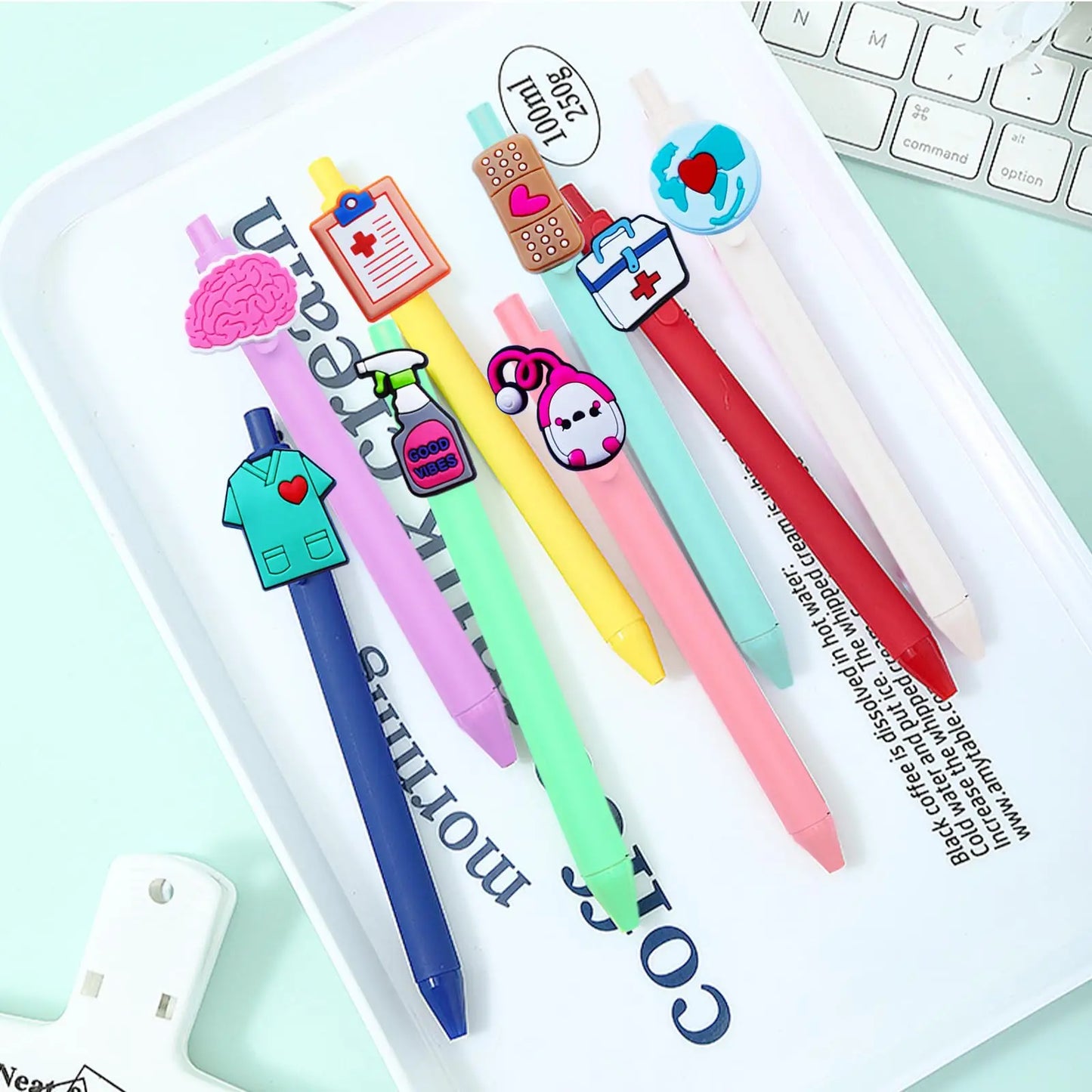 Stylos d'infirmière mignons pour étudiants (12 Pcs)