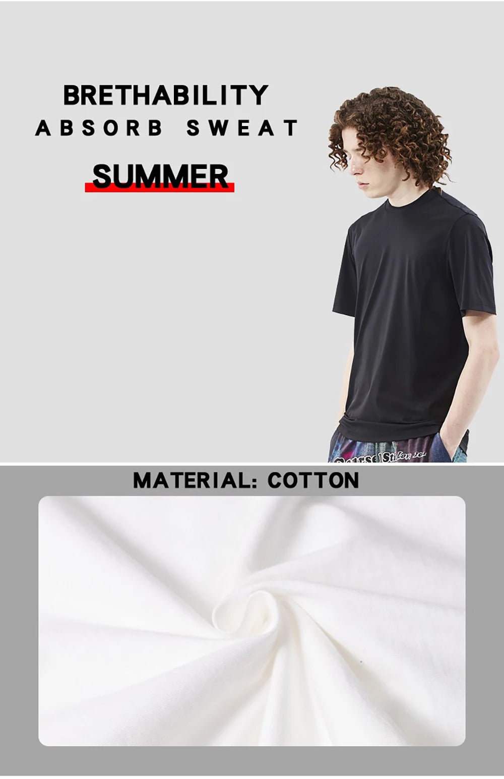 T-shirt pour hommes